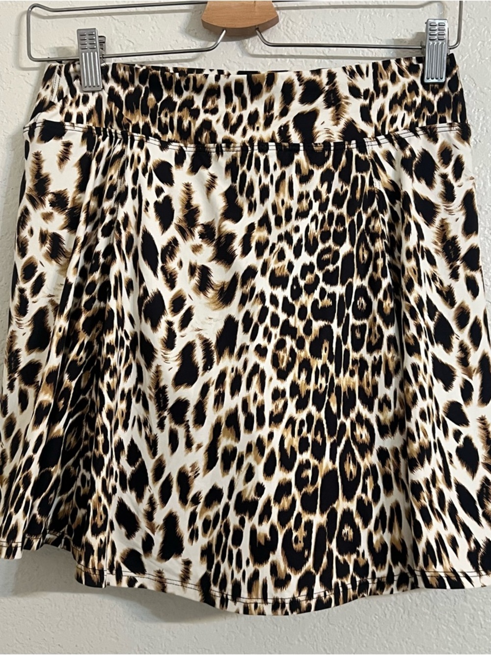 Dona Jo tennis skort Leopard Print skort skirt athletic tennis pickleball animal - Picture 5 of 8